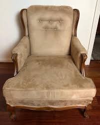 They are well made of the finest quality materials crafted by master artisans and style to match the french… Vintage French Provincial Wingback Chair Gallery One Auctions