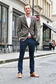 Navy blue pants are one of the common colored pants that is selected by many men for centuries. 22 Stylish Men Outfits With Brogue Shoes Styleoholic