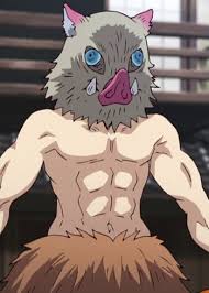 Gambar Anime yang Mudah Ditiru untuk Pemula - Inosuke HASHIBIRA