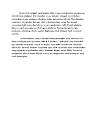 Canggih, mudah, selamat dan per: Langkah Penjimatan Elektrik