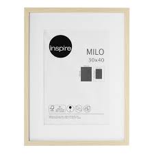 Encontre tudo para os seus projetos da casa! Cadre Milo L 30 X H 40 Cm Chene Leroy Merlin