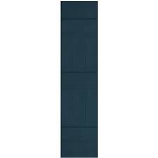 For this board and batten we chose 2 1/2″ wide molding pieces. Midnight Blue Board Batten Shutters Exterior Shutters The Home Depot