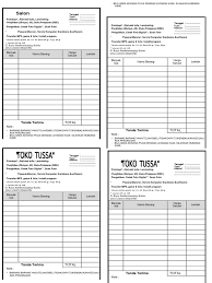 Create the different notes identification templates on a word doc with the 15 5 template nota penjualan excel modern style. Contoh Nota Toko Komputer Masnurul