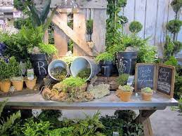 Useful Chalk Garden Center Displays Garden Center Pallet Garden