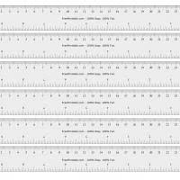 printable ruler