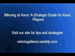 Free Winning Keno Strategy