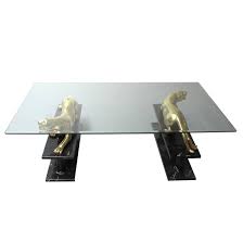 Somewhat hard to find now! Maison Jansen Panther Coffee Table Les Trois Garcons
