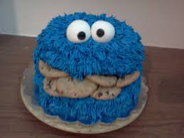 Design Birthday Cake For 14 Year Old Boy Cookie Monster Birthday Cake For A 14 Yr Old Loved Making This One Monster Birthday Cakes Boy Birthday Cake Cookie Monster Birthday