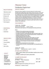 Production engineer cv example & writing tips, questions, and salaries. Production Supervisor Resume Sample Example Template Job Description Process Professional Work