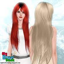 Pin By Kaylin Cullum On Sims Stuff Sims Hair Hairstyles With Bangs Long Hair Styles