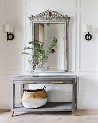 Shagreen In 2020 Foyer Decorating Home Decor Gray Console Table