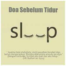 Doa Sebelum Tidur Kata Kata Doa Kutipan Agama
