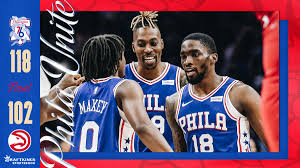 With only eight teams remaining in the nba playo. Philadelphia 76ers On Twitter Victory Sweet Like A Georgia Peach