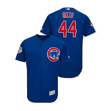 Summary stats charts news awards shop. Men S Chicago Cubs Blue Anthony Rizzo Alternate Flex Base Jersey