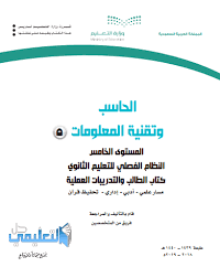 حل كتاب الحاسب 5 مستوى خامس فصلي 1441 Pdf حل التعليمي