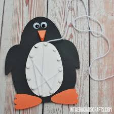 To form the body of the penguin, have the child draw an oblong. Cute Penguin Craft For Kids In The Bag Kids Crafts