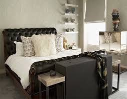 We stock both real and faux leather beds in small single, small double, double, king size and super king size. 20 Bedroom Spaces With Black Leather Beds Home Design Lover
