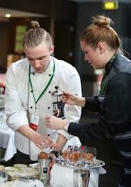 Team From Aut University Auckland Luke Gardiner Chef And Annalise Buresova Front Of House At Aut University Dilmah Dilmahrh Dilmah High Tea Dilmah Tea