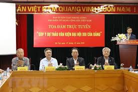 Sáng 10/1, bộ công an chủ trì, phối hợp với các bộ, ngành liên quan, ubnd ảnh: Gop Y Dá»± Tháº£o VÄƒn Kiá»‡n Ä'áº¡i Há»™i Ä'áº£ng Xiii Long Dan Y Ä'áº£ng