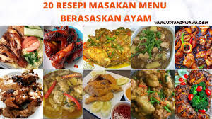 20 resep cookies renyah & lezat, mudah dipraktikkan di rumah. 20 Himpunan Resepi Masakan Menu Ayam Vitamin Wawa Pengedar Shaklee Aktif