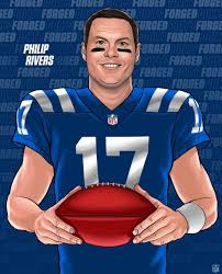 Feel free to download, share, and comment on every wallpapers you like. Philip Rivers To Colts Nfl Indianapolis Colts Football Nfl Football Art