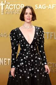 Sarah Paulson Swaps Signature Slicked-Back Hair at the Actor Awards for Surprising French Girl Transformation