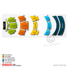 images dolby theater seating chart seating chart