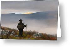 Far Away Soria Moria Palace Shimmered Like Gold Painting by Mountain Dreams 