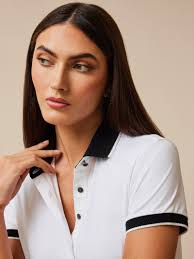 Scarlett Polo With Fiske Collar