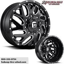 Fuel Black And Chrome Truck Rims Fuel D581 Triton Dually Wheels Rims Wheel Wheel Rims Rims