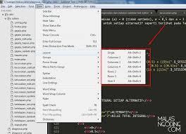 Buka sublime text 3 pilih menu view>>show console / ctrl+' pada keyboard dan paste kode yang di copy kedalam kolom seperti gambar saat kita ingin memasukkan tanggal di jframe form, kita harus mempunyai sebuah komponen yang dapat menampilkan data. Tutorial Sublime Text Editor Part 4 Multi Layout Malas Ngoding