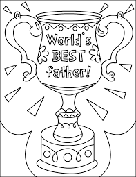 Happy fathers day and a heart with tie; Fathers Day Coloring Pages Best Coloring Pages For Kids