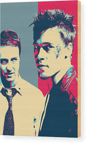 Fight Club Wood Prints and Fight Club Wood Art for Sale