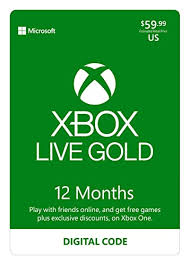 Amazon Com Xbox Live Gold 12 Month Membership Digital Code Video Games In 2020 Xbox Gift Card Xbox Xbox Live