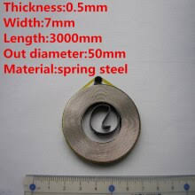 Definition of torsion spring calculation: Spiral Spring Flat Wire Steel Coil Torsion Spring Constant Force Spring 0 5mm Thickness 7mm Width 3000mm Length 50mm Out Dia Buy Cheap In An Online Store With Delivery Price Comparison Specifications Photos And Customer Reviews