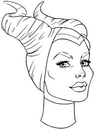 Our visitors likes cutie girls too and printed it many times. Maleficent S Face Coloring Page Free Printable Coloring Pages For Kids