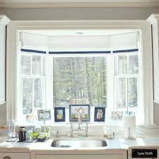 There are many different kinds of kitchen window treatment ideas that can involve a fusion of decoration: Best Bay Window Treatments Measuring Guide Laurel Home