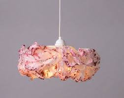Pink Pendant Lamp Baby Nursery Room Light Paper Lamp Hanging Light Ceiling Lamp Shade Pendant Light Girl Pendant Light Hanging Lights Modern Hanging Lamp