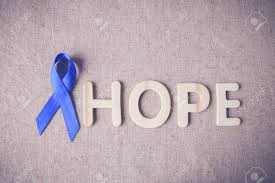 Childhood colorectal cancer may be part of an inherited syndrome. Blue Ribbon With Hope Word Toning Background Colon Cancer Stock Photo Picture And Royalty Free Image Image 64469209