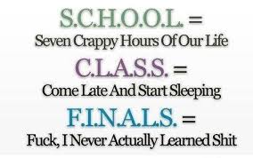 Funny Meaning Of School Funny Quotes School Humor Funny Pictures With Captions