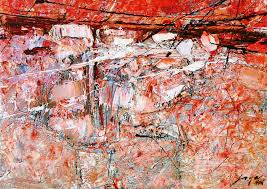 The reaction results in the decolorization of the halogen solution. Abstracting Nature Jose T Joya And His Abstract Expressionism Bluprint