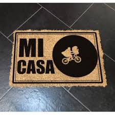 Y este se quedo dentro mio. Felpudo E T Mi Casa