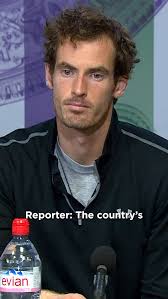 Never change, @andymurray 💜