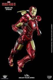 Mark ii (iron man, iron man 2). King Arts Iron Man Mark 8 1 9 Scale Diecast Figure Dfs036