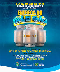 Pensando nisso, o vale gás 2021 é um benefício entregue junto ao programa bolsa família para todas as famílias que estão na pobreza ou extrema pobreza. Entrega Do Vale Gas 2Âº Lote Brejo Santo Governo Municipal
