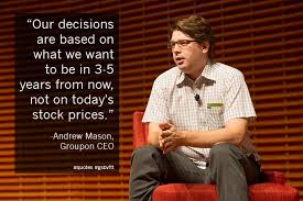 Groupon CEO Andrew Mason was the first “View From... | Stanford ... via Relatably.com