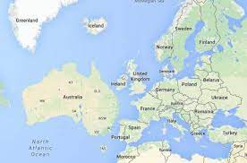 Australia In Europe Map New Updated Map Of Europe After Eurovision : R/Europe