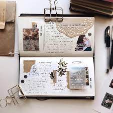Travel Idea Travelers Notebook Scrapbook Journal Bullet Journal Ideas Pages Bullet Journal Notebook