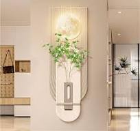 Amazon.com: VHBVDFC Modern LED Sandstone Wall Art, Three ...