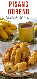 Pisang Goreng Banana Fritters Recipe Asian Street Food Recipes Asian Desserts